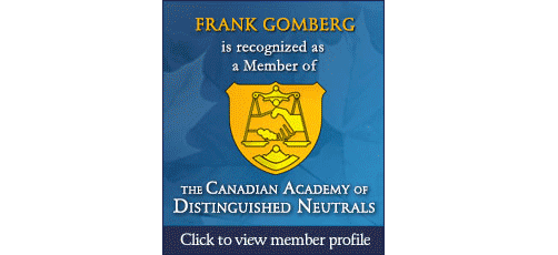 The Canadian Academy of Distinguished Neutrals